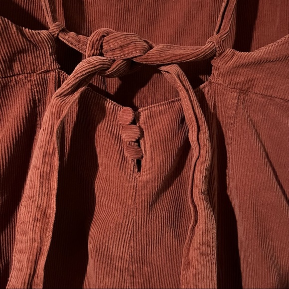 Free People Josephine Red Jumpsuit - Picture 8 of 9